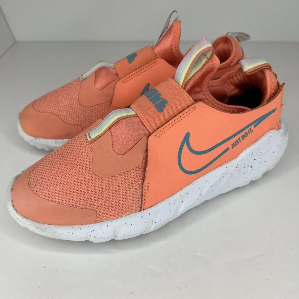 Nike Unisex DM4208-600 Orange Child Flex Runner 2 Pull On Size 5Y Running Shoes